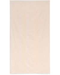 Moncler - Logo Cotton Beach Towel - Lyst