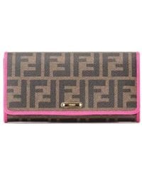 Fendi - Logo Wallet - Lyst