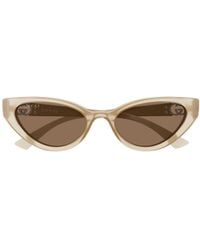 Gucci - Emblem Cat-Eye Sunglasses - Lyst