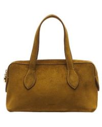 JOSEPH - Loaf Mini Suede Shoulder Bag - Lyst