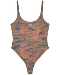 DIESEL - Ut-Body-Utlt One-Piece Swimsuit - Lyst