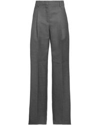 Burberry - Simple Solid-Color Wool Trousers - Lyst