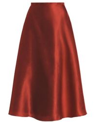 Alberta Ferretti - Flared Midi Skirt - Lyst
