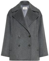 Weekend by Maxmara - Long-Sleeved Wool Coat - Lyst