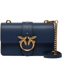 Pinko - Love Birds Chain-Linked Shoulder Bag - Lyst