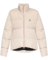 Balenciaga - Logo Printed Padded Jacket - Lyst