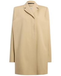 KHAITE - Long-Sleeved Coat - Lyst