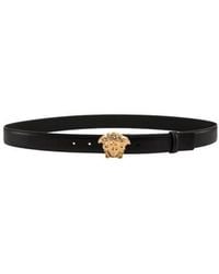 Versace - La Medusa Greca Buckle Belt - Lyst