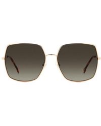 Carolina Herrera - Geometric Frame Full Rim Sunglasses - Lyst