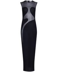 Alaïa - Alaïa Knit Molded Bodycon Dress - Lyst