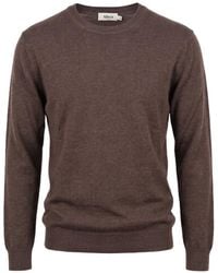 Altea - Crew-Neck Wool Sweater - Lyst