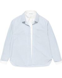 Acne Studios - Layered Button-Up Shirt - Lyst