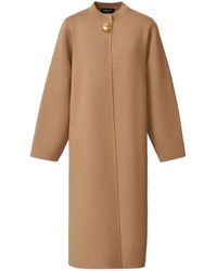 Fabiana Filippi - Crew Neck Knitted Coat - Lyst