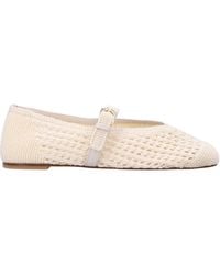 Stuart Weitzman - Woven Flat Shoes - Lyst