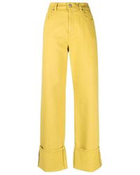 P.A.R.O.S.H. - Logo Straight Casual Pants - Lyst