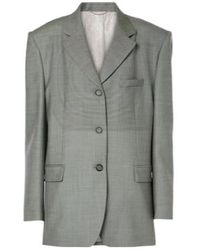 Magda Butrym - Oversized Wool Blazer - Lyst