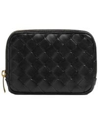 Bottega Veneta - Teen Intrecciato Zippered Pouch - Lyst