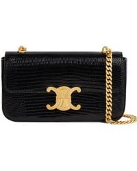Celine - Chain Shoulder Bag Triomphe - Lyst