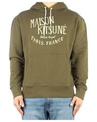 Maison Kitsuné - Long Sleeve Sweatshirt - Lyst