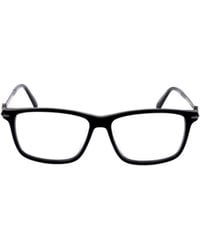 Moncler - Ml5205 Rectangle-Frame Glasses - Lyst