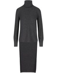 Givenchy - High-Neck Long-Sleeved Train Sweater - Lyst