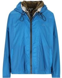 Loewe - Logo Zip-Up Hooded Jacket - Lyst
