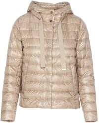 Herno - Quilted Hooded Drawstring Puffer Jacket - Lyst