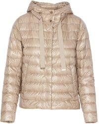 Herno - Quilted Hooded Drawstring Puffer Jacket - Lyst