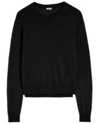 Jil Sander - Cashmere Blend Crew-Neck Sweater - Lyst