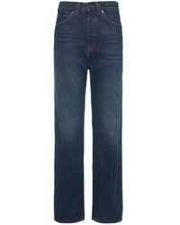 KHAITE - Corben Denim Straight Jeans - Lyst