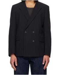 BOSS - Double-Breasted Suit Jacket - Lyst