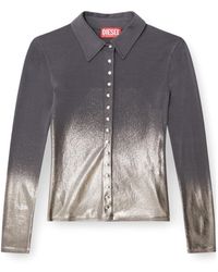 DIESEL - C-Pol Buttoned Shirt - Lyst