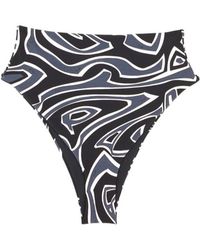 PUCCI - Pucci Abstract Printed Beachwear Bottoms - Lyst