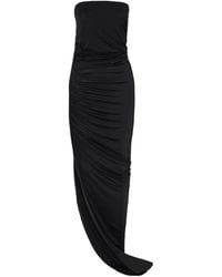 Rick Owens - Edfu Strapless Gathered Stretch-Jersey Gown - Lyst