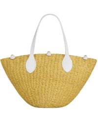 Celine - Small Triomphe Beads Basket - Lyst