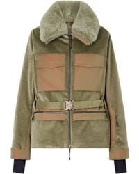 Sease - Altai Plush-Trimmed Cotton-Blend Corduroy Down Ski Jacket - Lyst