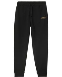 Burberry - Cotton Jogging Pants - Lyst