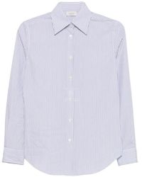 Mazzarelli - Striped Long-Sleeve Shirt - Lyst