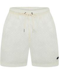 BOSS - Solid Color Shorts - Lyst