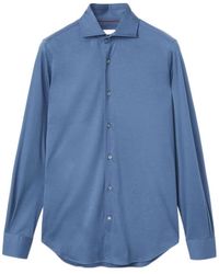 Loro Piana - Buckle Long-Sleeved Shirt - Lyst