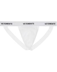 Vetements - Logo Waistband Jockstrap - Lyst