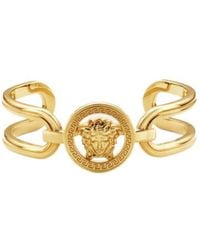 Versace - Medusa '95 Polished Finish Cuff Bracelet - Lyst
