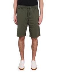 Aspesi - Bermuda Shorts With Adjustable Waistband - Lyst