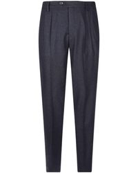 Eleventy - Casual Trousers With Belt Loops - Lyst