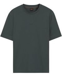 BOSS - Solid Color T-Shirt - Lyst
