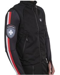 PODHIO - Logo-Print Zip-Up Gilet - Lyst