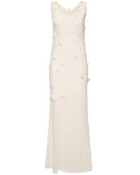 ROTATE BIRGER CHRISTENSEN - Flower Embroidery Dress - Lyst