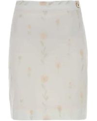 Vivienne Westwood - Floral A-Line Mini Skirt - Lyst