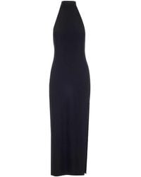 Norma Kamali - Open-Back Long Dress - Lyst