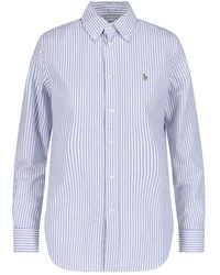 Polo Ralph Lauren - Pony Embroidered Striped Shirt - Lyst